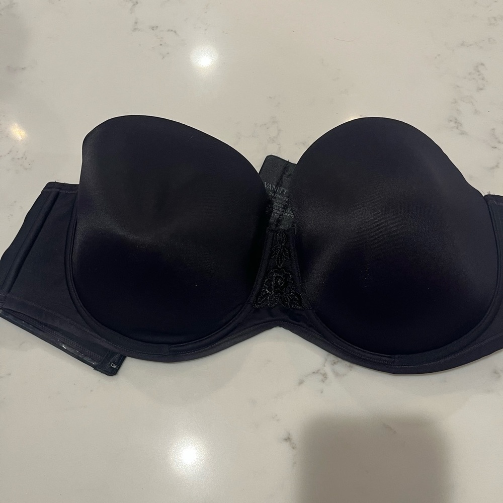 Vanity fair strapless bra 38DD
